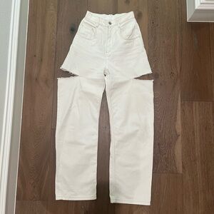Maison Martin Margiela White Boyfriend Jeans
